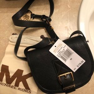 NWT Michael Kors Leather Crossbody